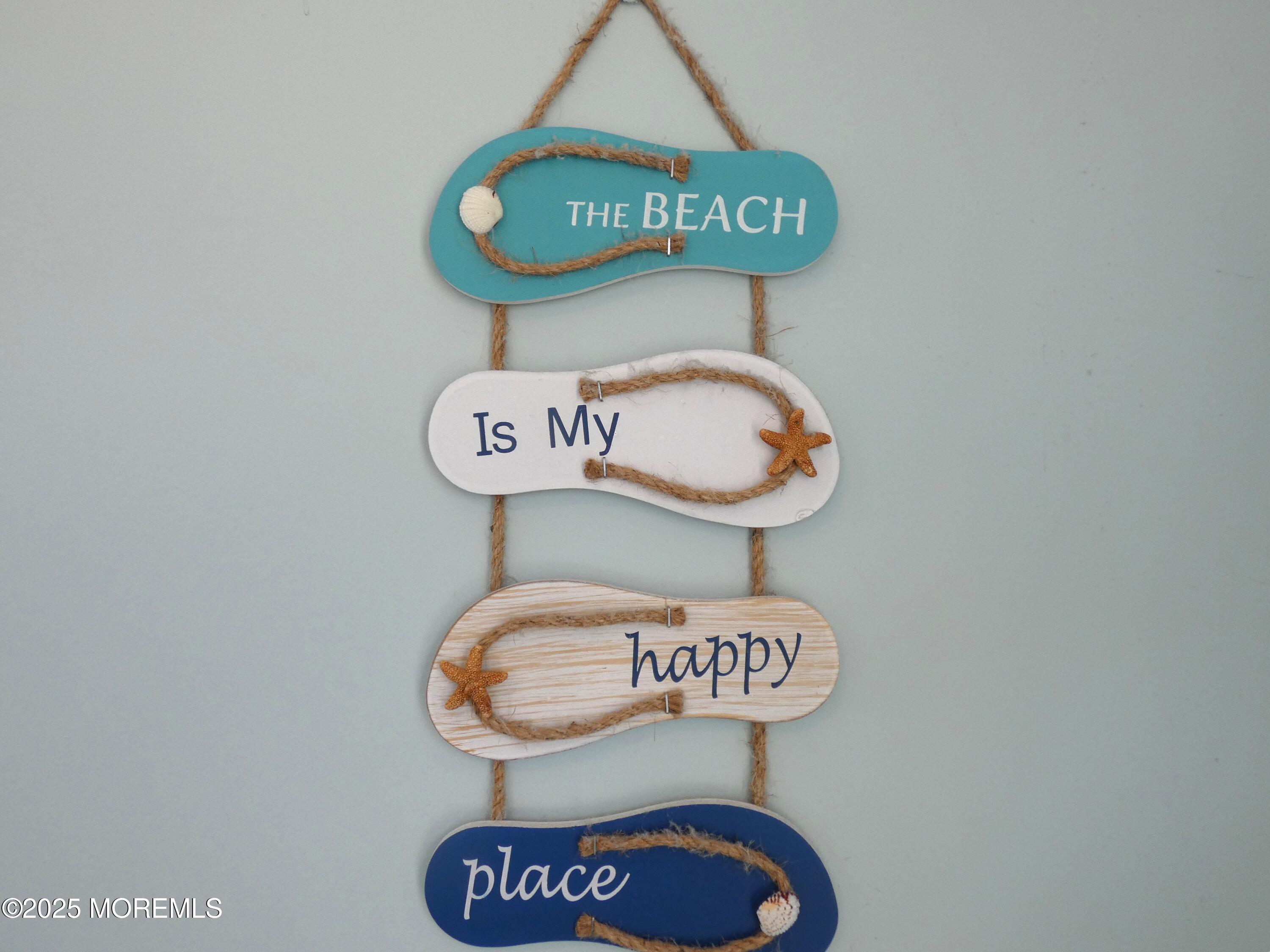 3311 Seaview Road Lavallette, NJ 08735 - Photo 15 of 27 a close up of a sign board