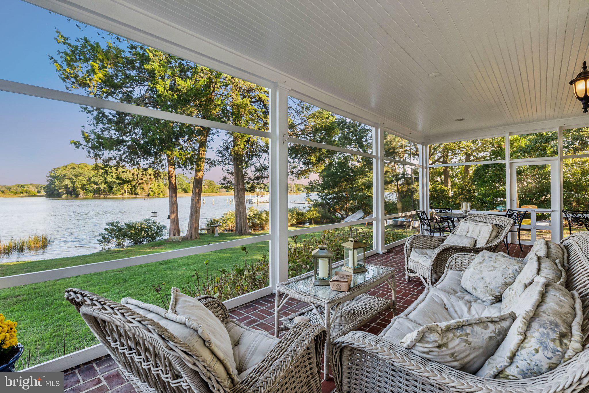 7701 Bloomfield Road Easton, MD 21601 - Photo 30 of 43 Waterside Screened Porch