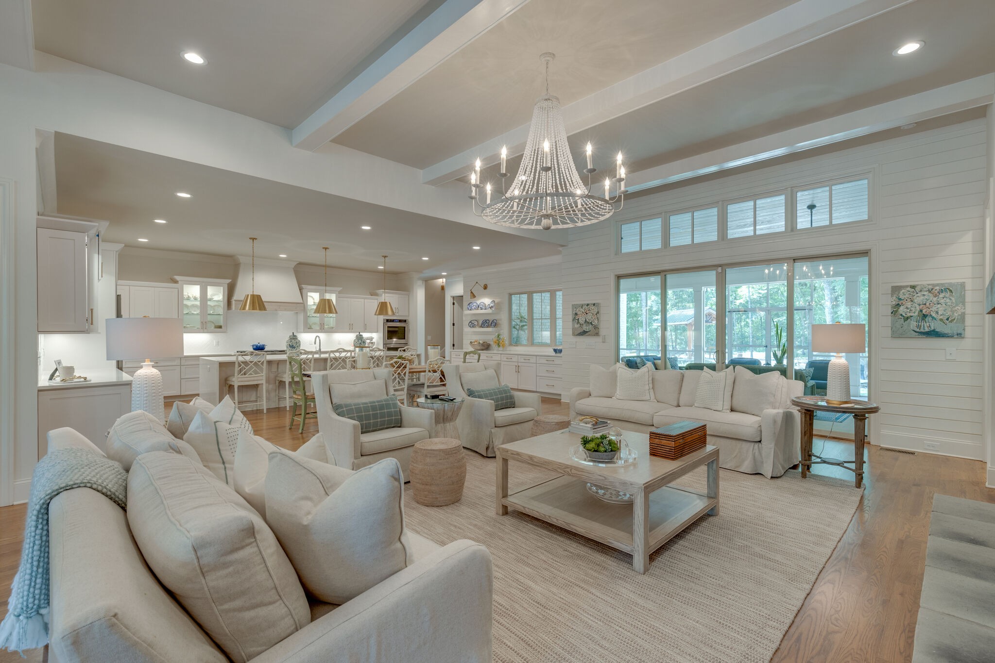 4841 Ollie Chunn Road Spring Hill, TN 37174 - Photo 12 of 69 a living room with furniture or kitchen and a chandelier