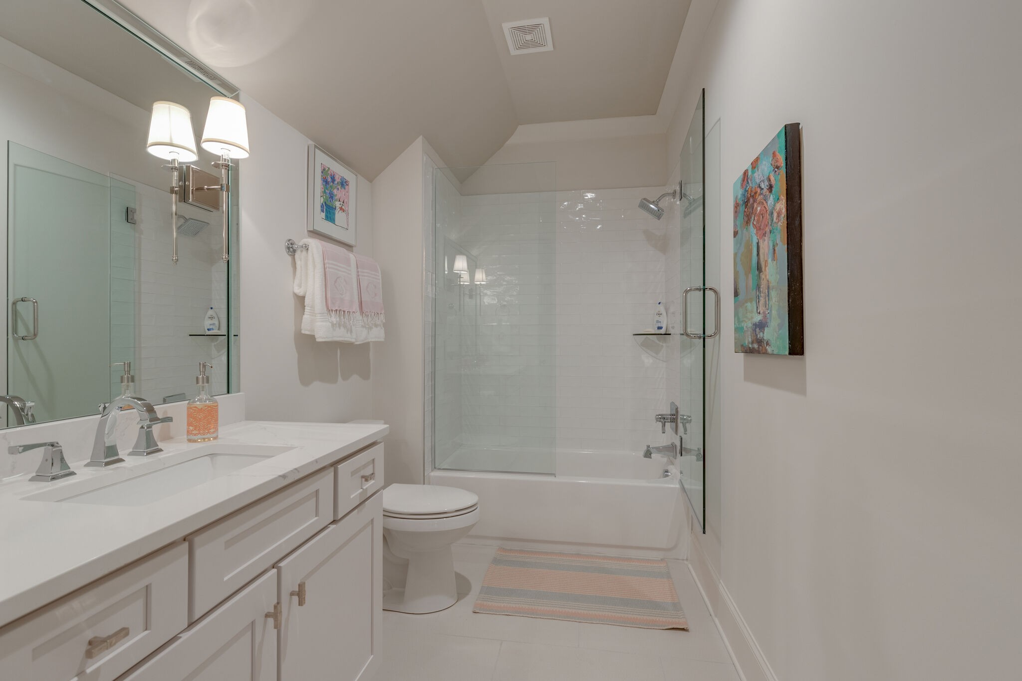 4841 Ollie Chunn Road Spring Hill, TN 37174 - Photo 41 of 69 a bathroom with a sink a toilet and shower