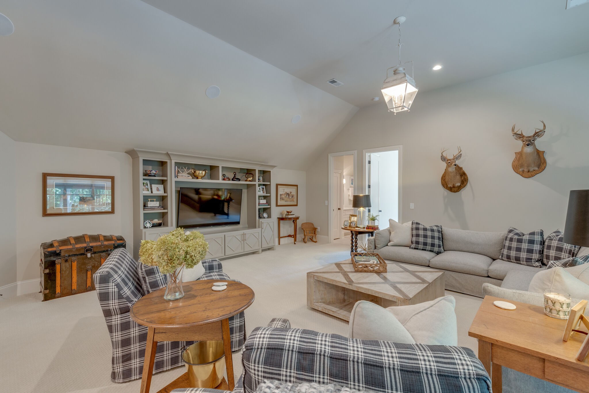 4841 Ollie Chunn Road Spring Hill, TN 37174 - Photo 42 of 69 a living room with furniture and a flat screen tv