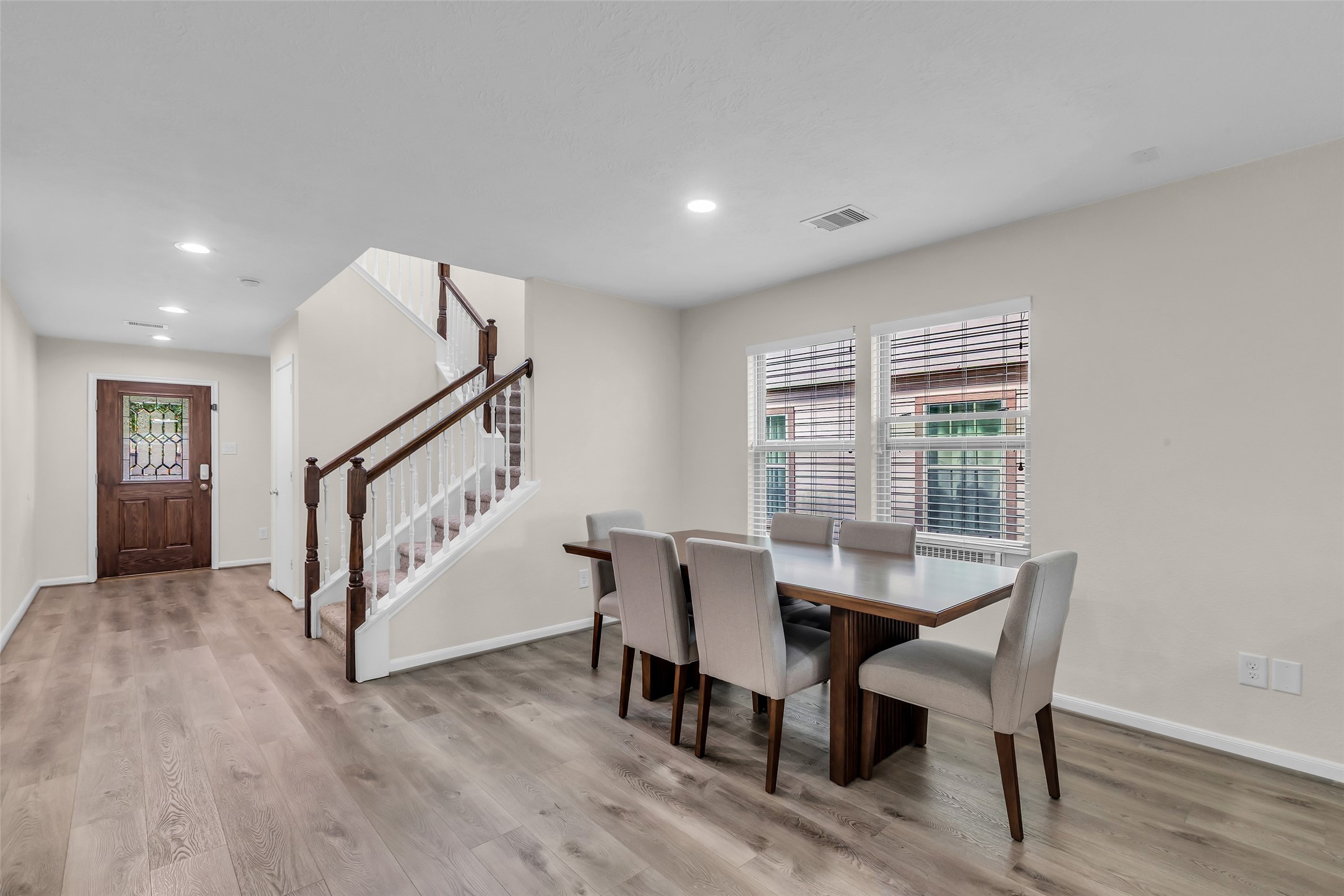 12626 Mint Field Houston, TX 77066 - Photo 8 of 26 a view of a room with furniture wooden floor and window