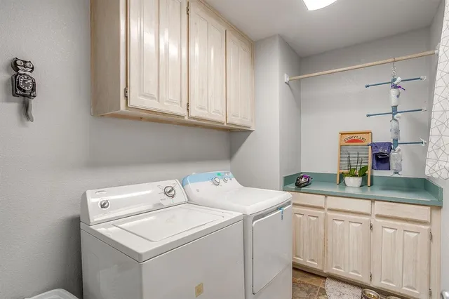 a view of a park with seating space