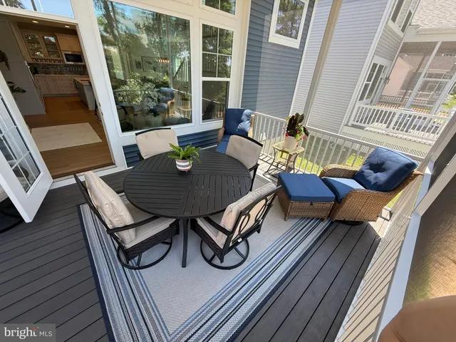 a view of deck with patio