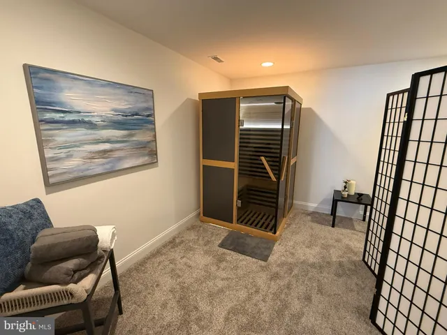 a view of livingroom with furniture and windows