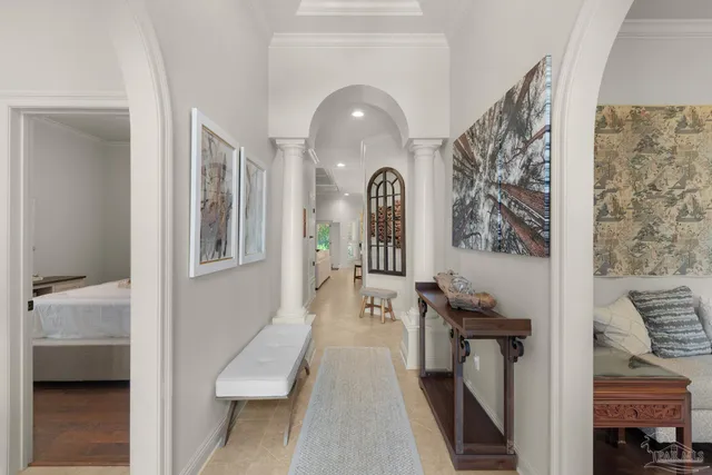 a view of livingroom with furniture and window