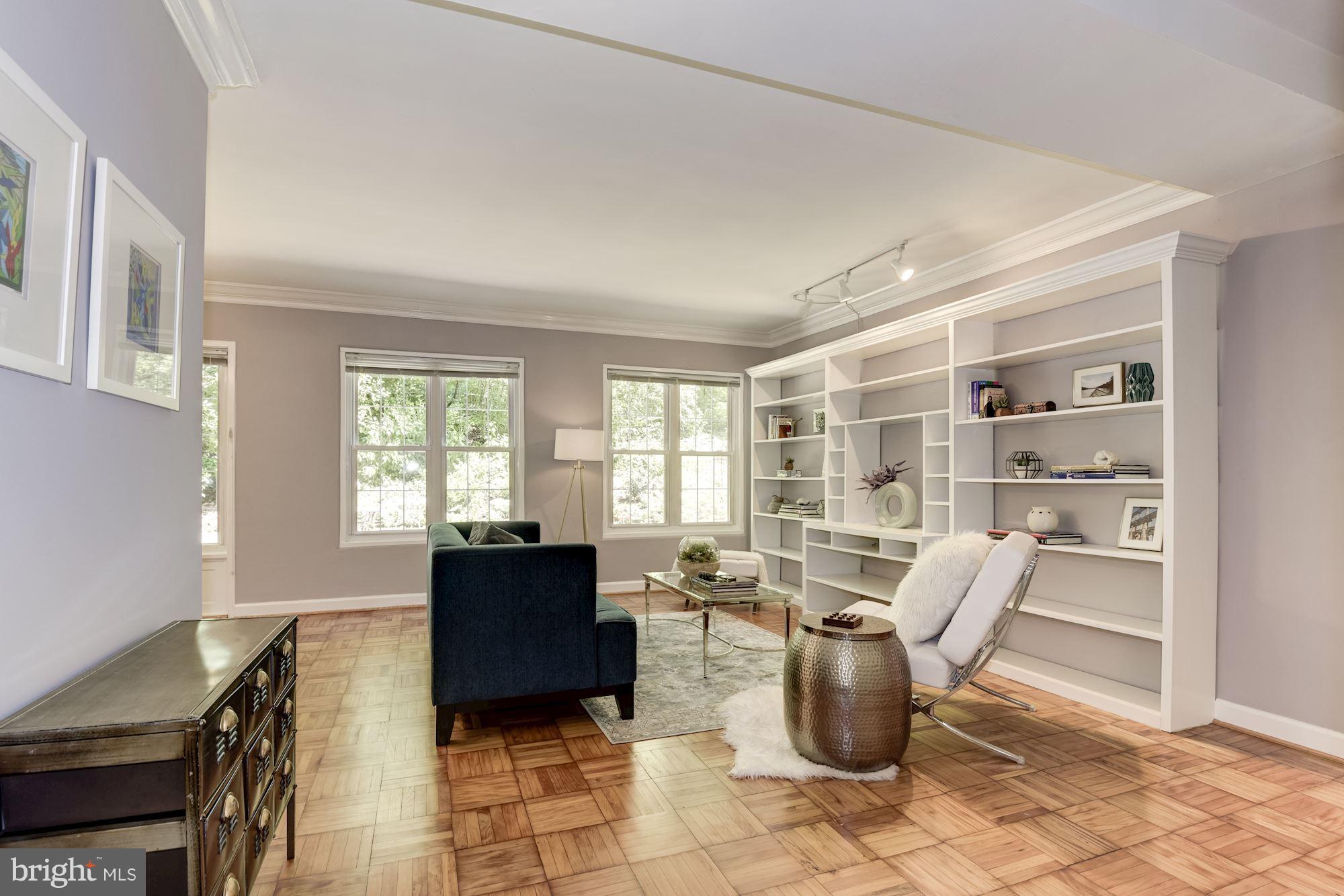 1659 Preston Road Alexandria, VA 22302 - Photo 6 of 26 a living room with furniture and floor to ceiling windows