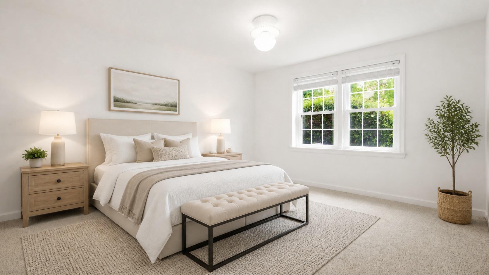 2202 Colston Drive, Unit 102 Silver Spring, MD 20910 - Photo 6 of 38 a spacious bedroom with a bed and a window