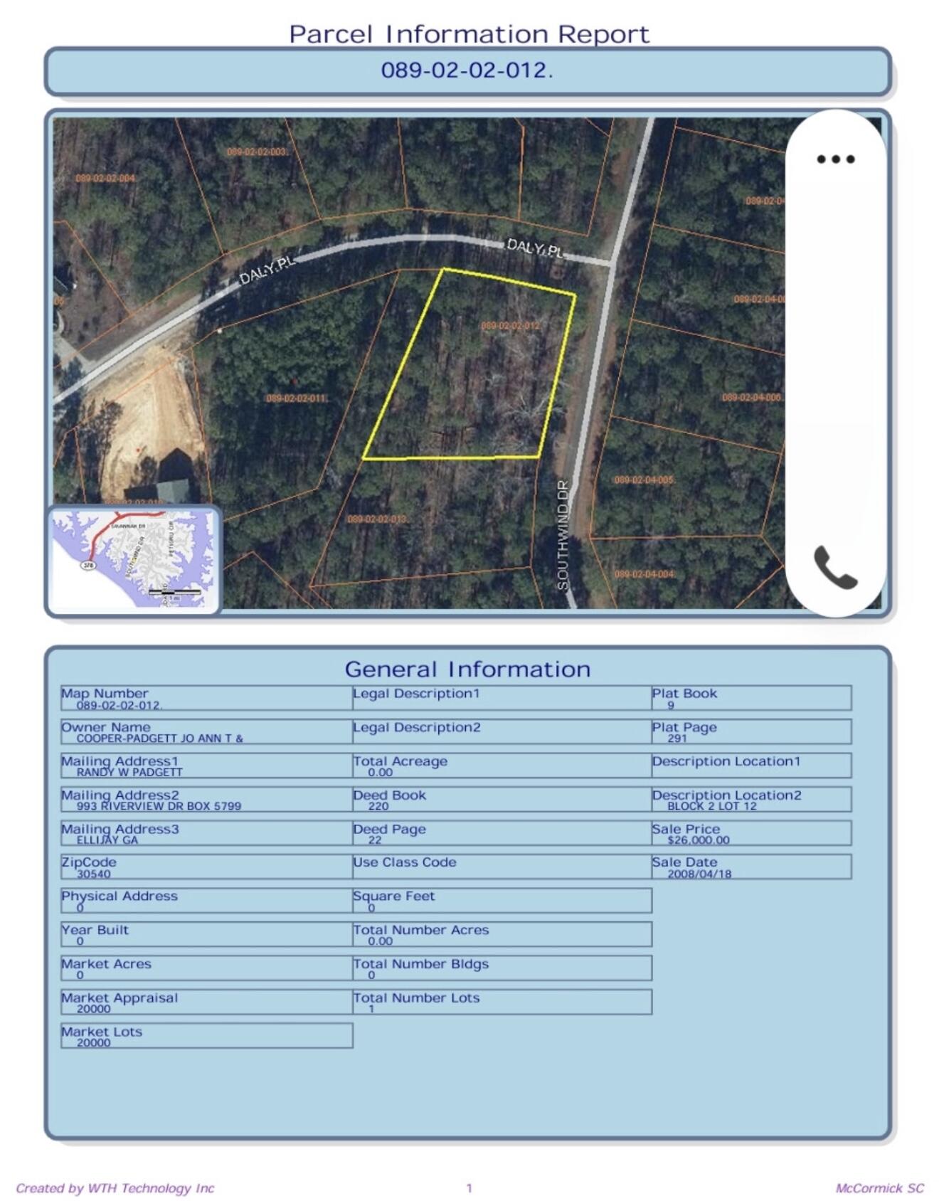 Lot 12-b Southwind McCormick, SC 29835 - Photo 4 of 4 IMG_0843