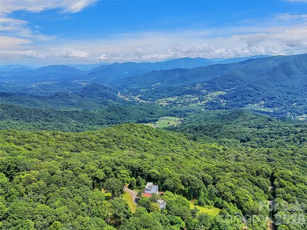 a view of a lake with a mountain in the background