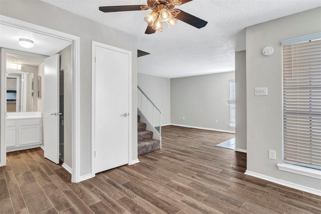 11311 Audelia Road, Unit 216 Dallas, TX 75243 - Photo 12 of 15 View from LR looking into 1/2 bath & laundry area