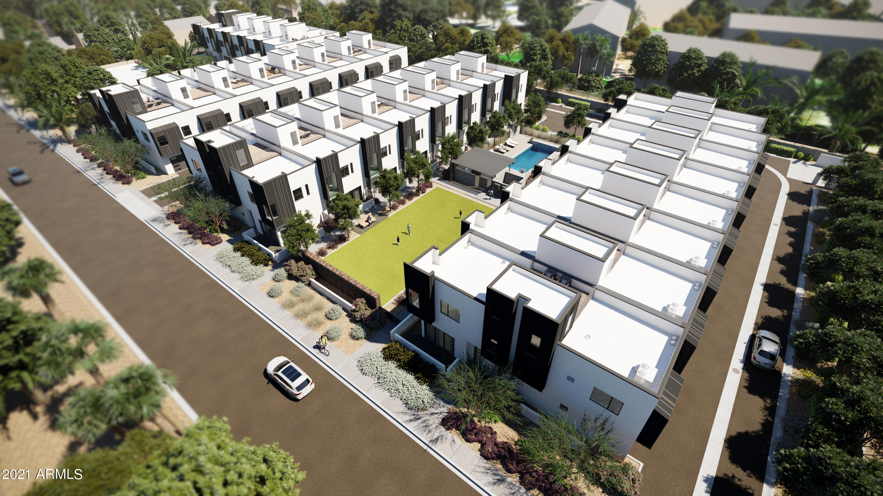 5151 North 13th Place, Unit 8 Phoenix, AZ 85014 - Photo 8 of 17 Aerial