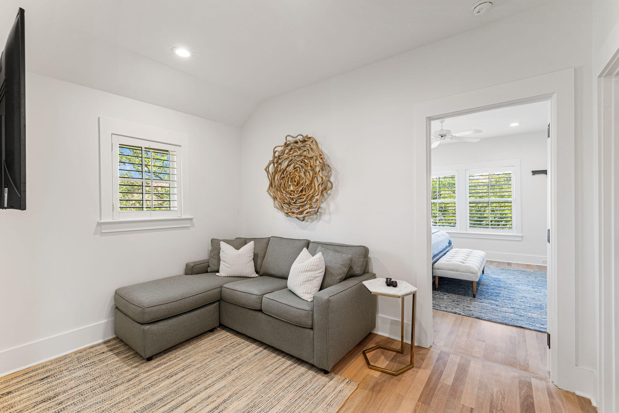 30 South Watch Tower Ln Inlet Beach Inlet Beach, FL 32461 - Photo 27 of 77 a living room with furniture and a window