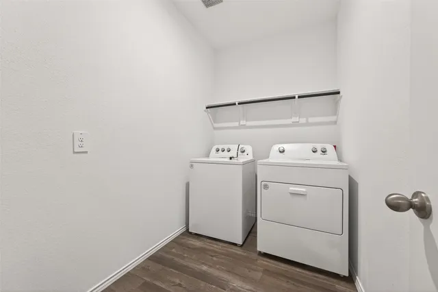 a living room with a large window