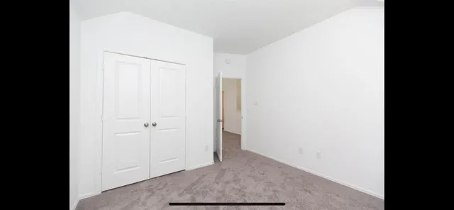 a view of a livingroom with a ceiling fan