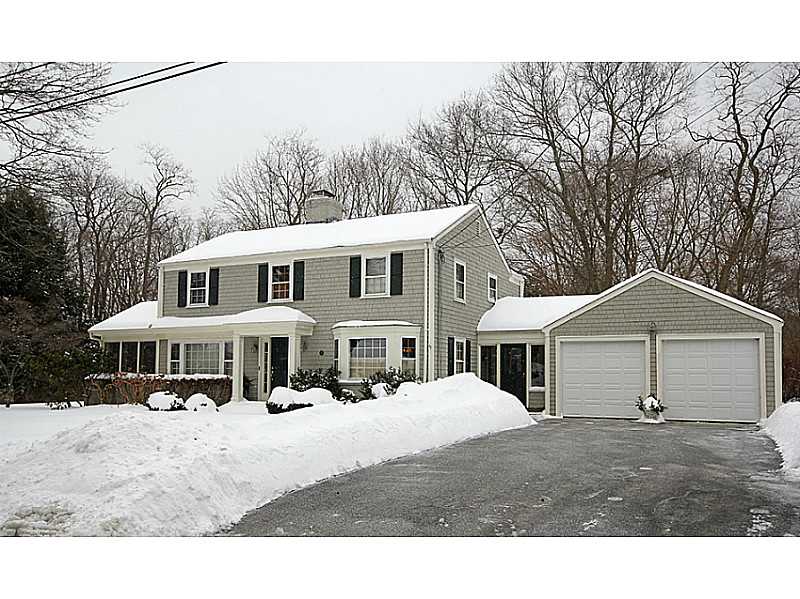19 Surrey Road Barrington, RI 02806 - Photo 24 of 24 Exterior Front. Lovely colonial features tons of extra including large two car garage.