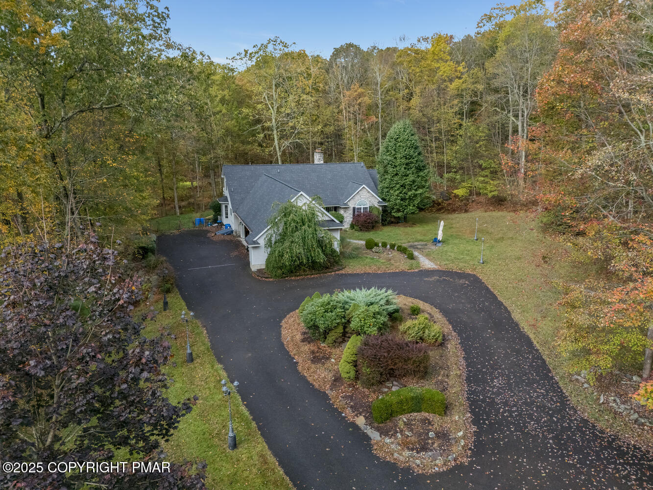 1187 Manzanedo Road East Stroudsburg, PA 18302 - Photo 27 of 31 an aerial view of a house