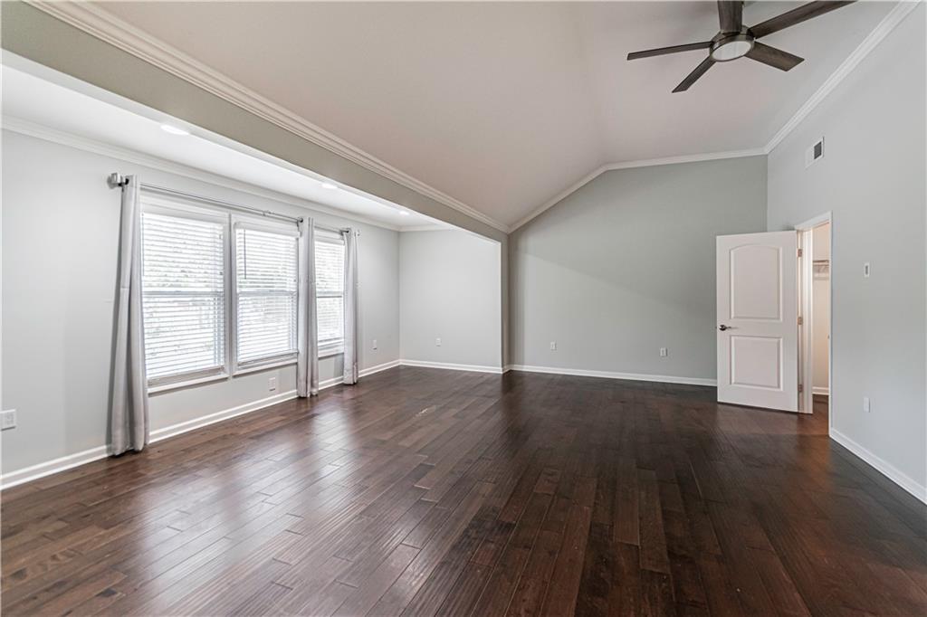 1892 Terry Mill Road Southeast Atlanta, GA 30316 - Photo 14 of 25 wooden floor in an empty room with a window