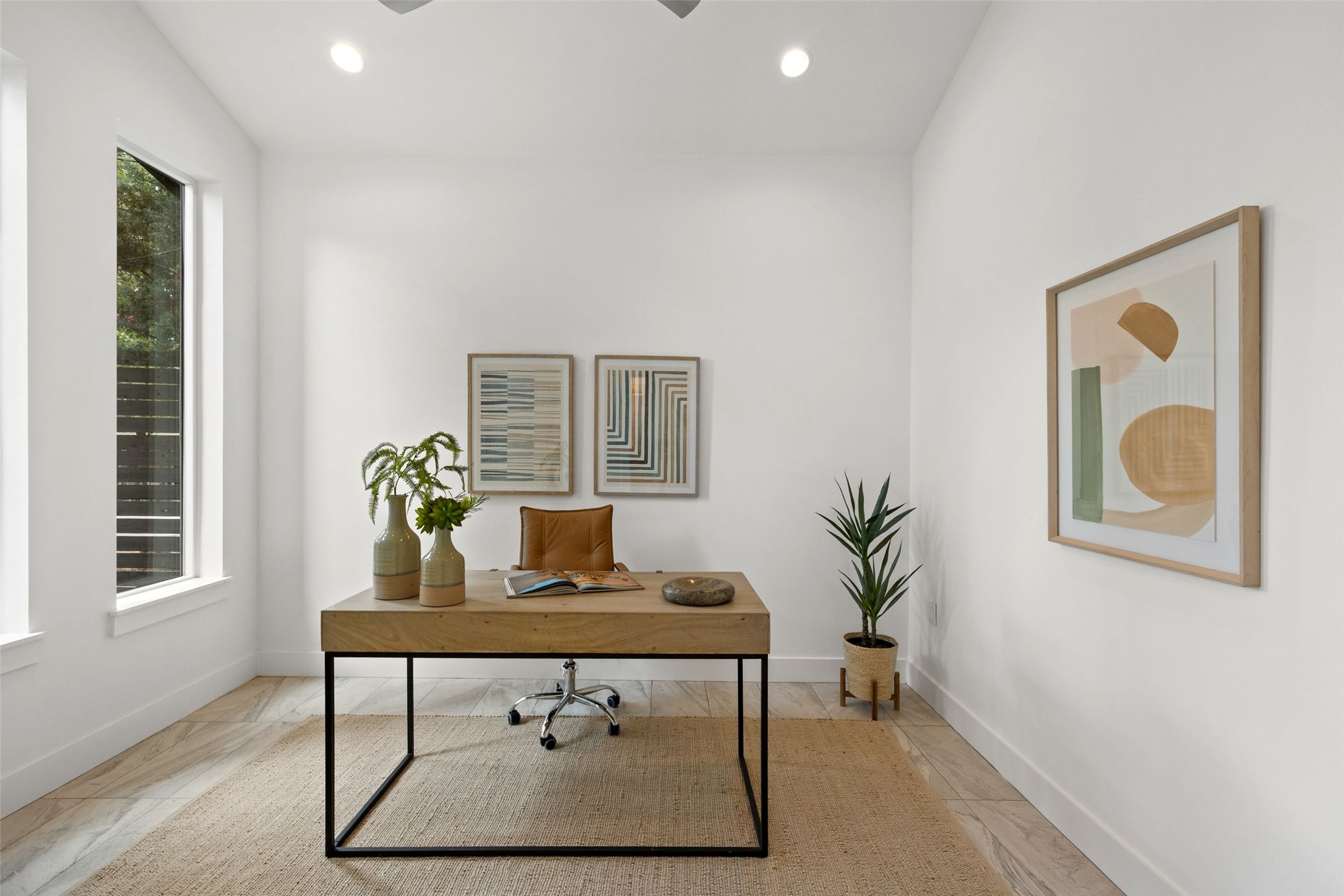10804 Rush Road, Unit 2 Austin, TX 78732 - Photo 13 of 33 First-floor flex room which could be an office, gym room, play area, craft room...