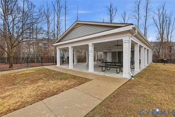 a house view with a outdoor space