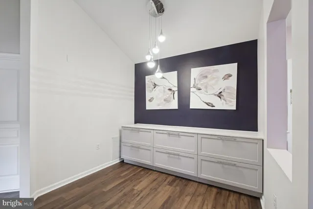 a view of painting on the wall