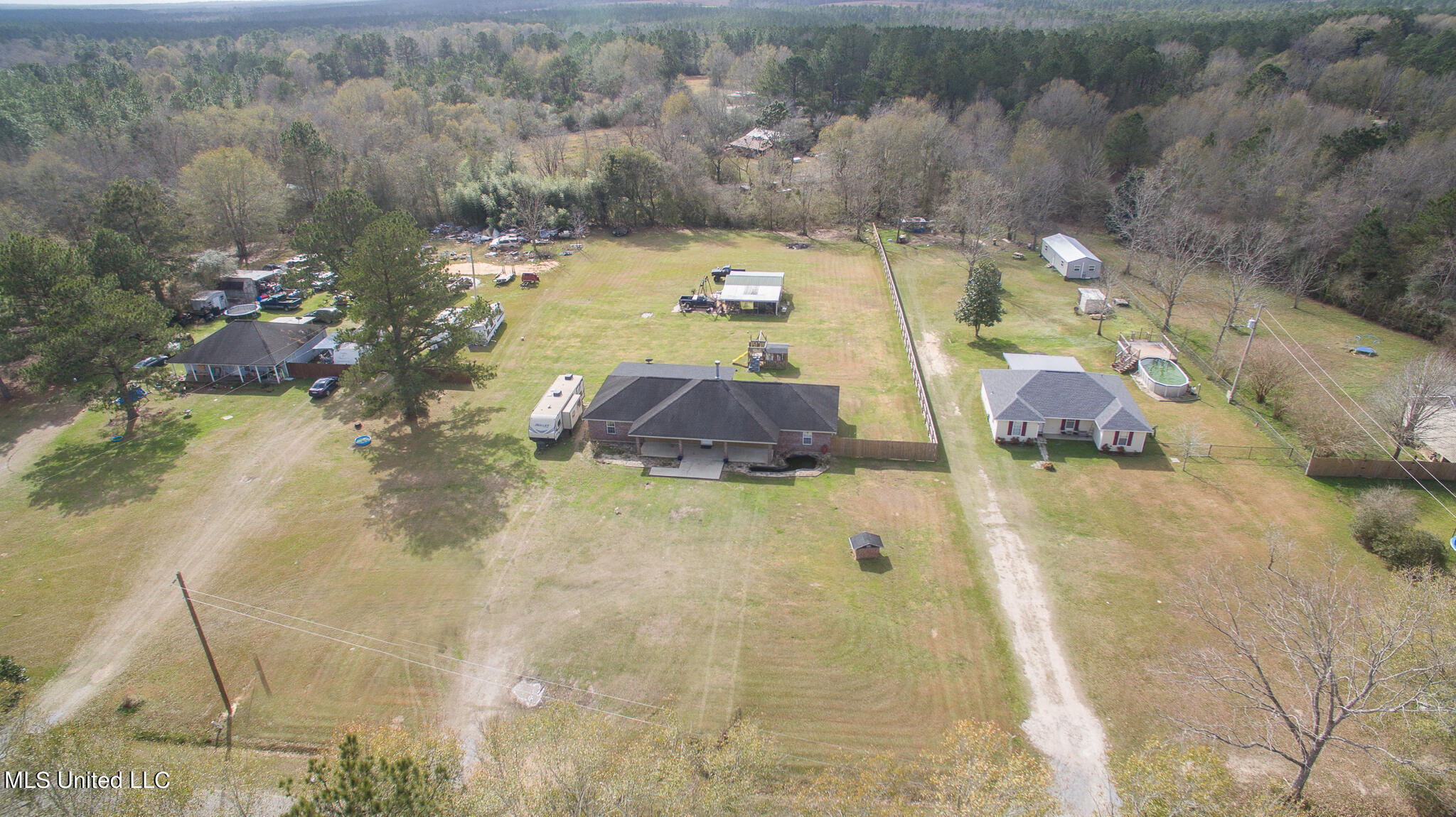 24465 Saucier Advance Road Saucier, MS 39574 - Photo 3 of 16 24465 Saucier Advance Rd Aerial