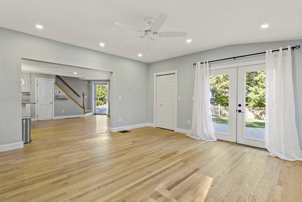 10 Briar Patch Lane Mashpee, MA 02649 - Photo 14 of 38 a view of empty room with wooden floor and fan
