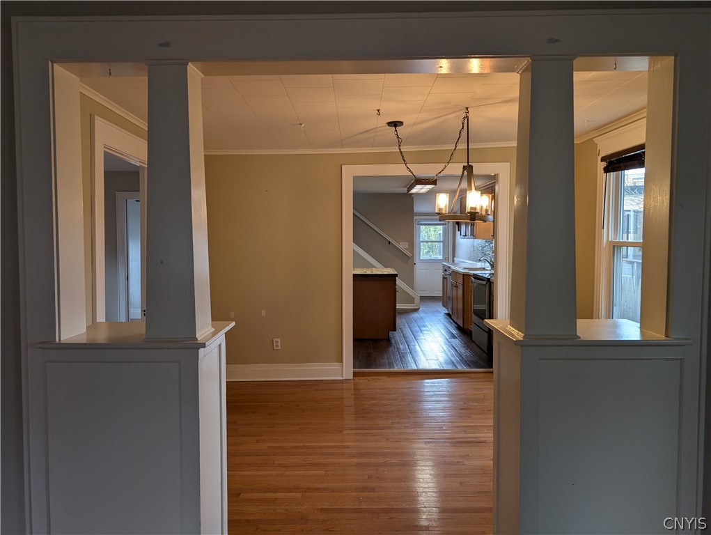 116 Berwick Road North Salina, NY 13208 - Photo 10 of 41 Looking into the dining room from the living room.