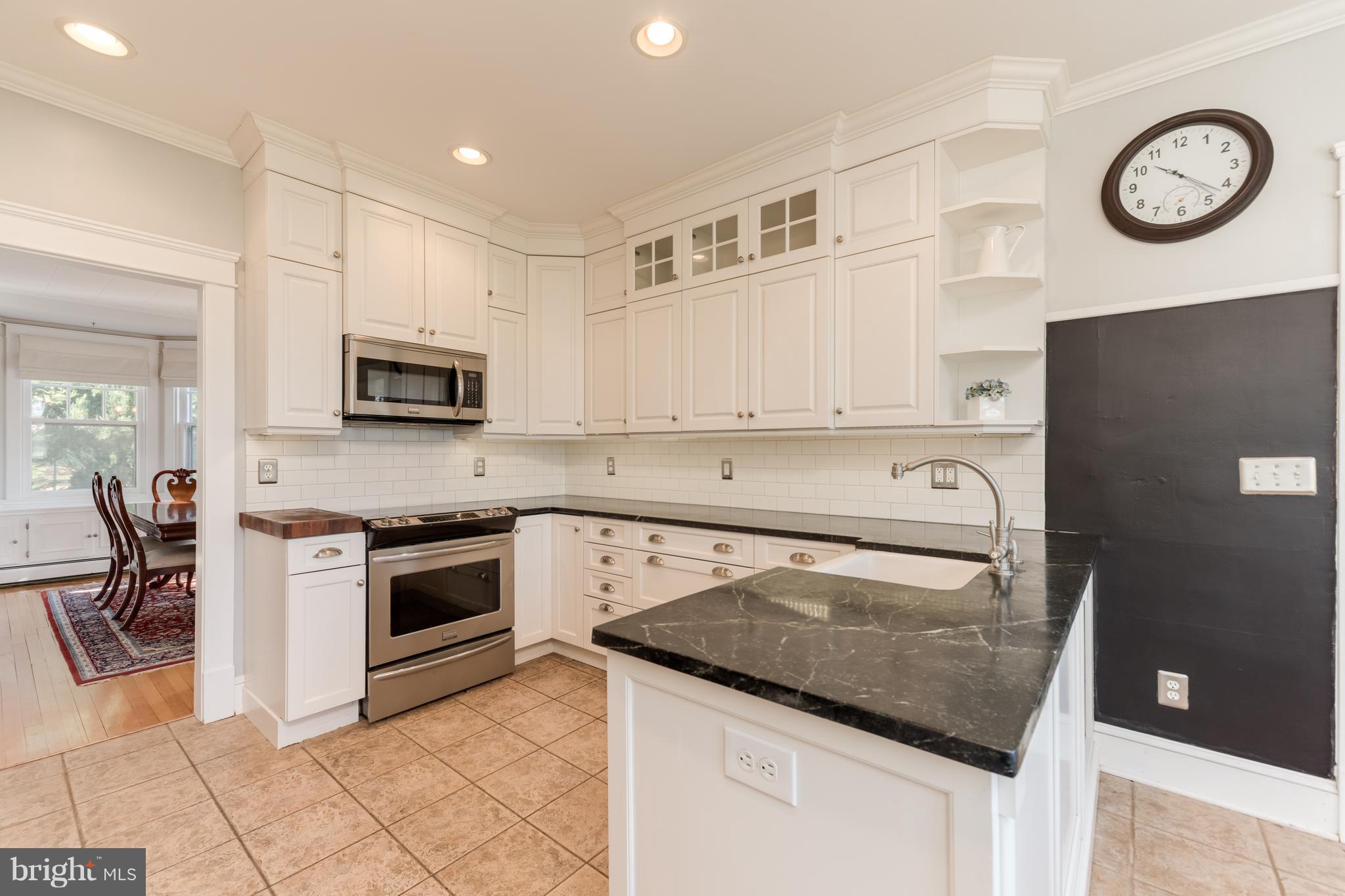 12721 Dulaney Valley Road Phoenix, MD 21131 - Photo 12 of 51 Renovated kitchen with soapstone counter tops