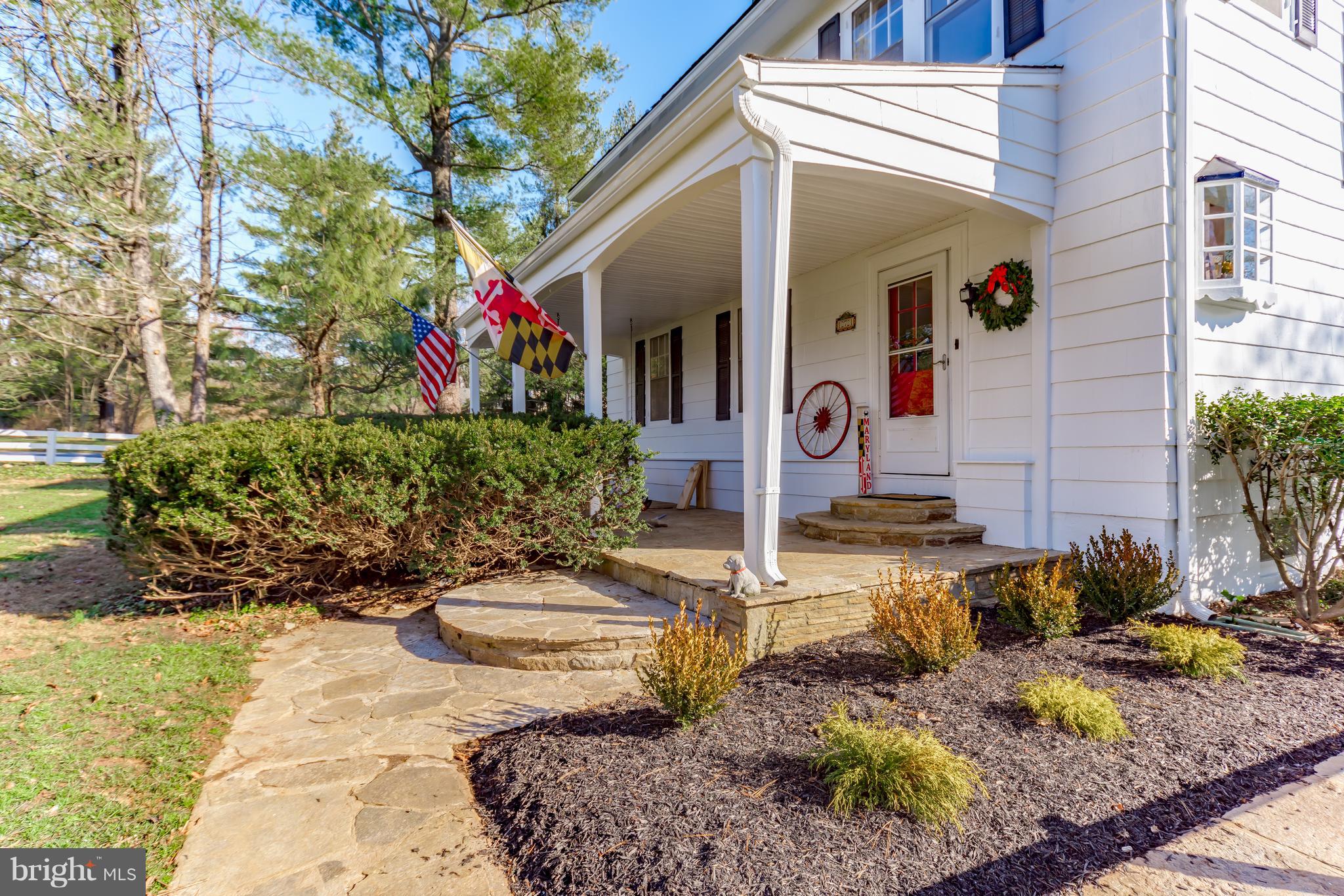 12721 Dulaney Valley Road Phoenix, MD 21131 - Photo 38 of 51 Flagstone walkway leading to front porch