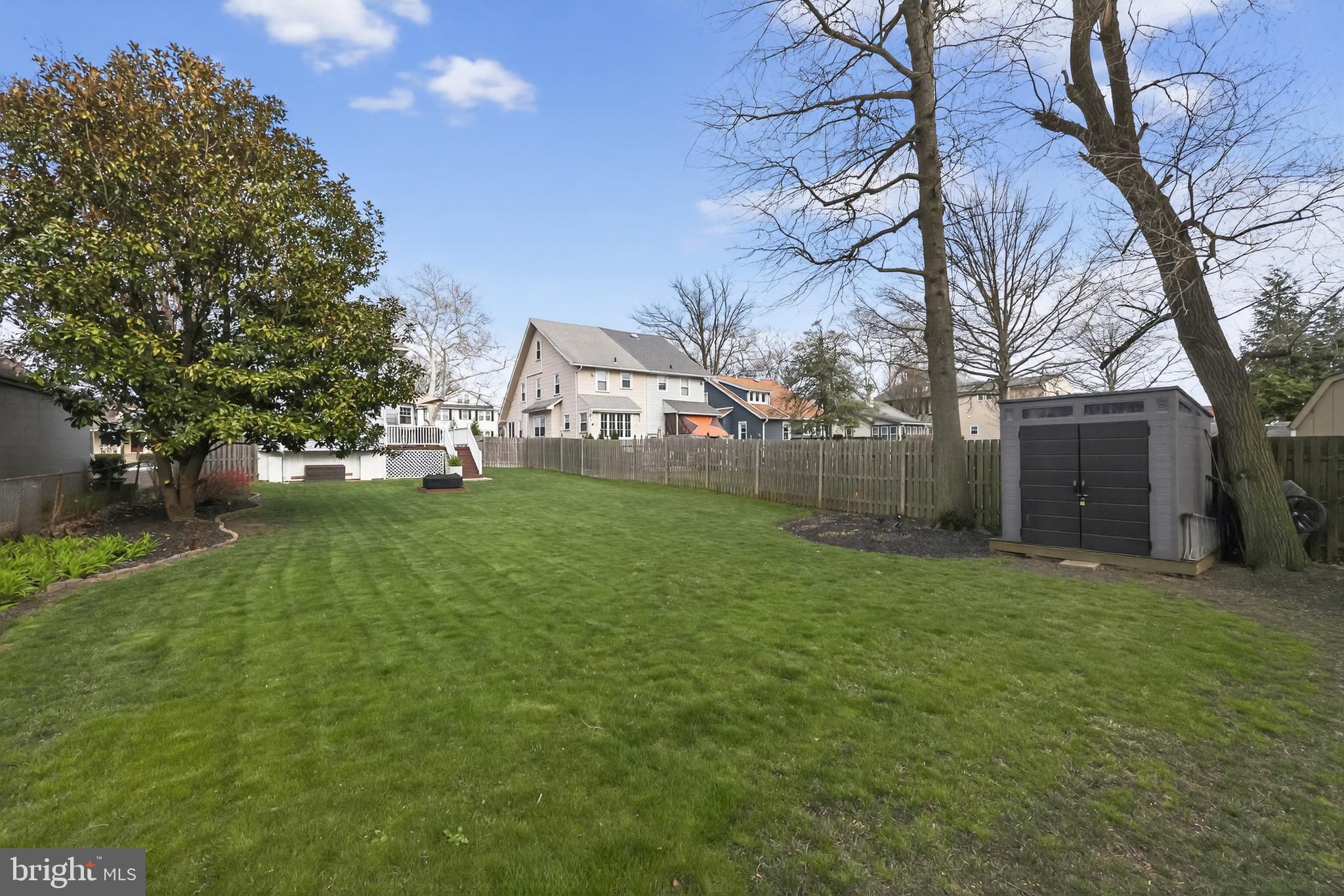 208 Richey Avenue Collingswood, NJ 08107 - Photo 34 of 35 a view of a backyard with a large tree