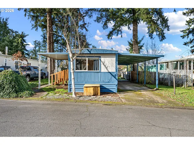 a view of a house with a patio