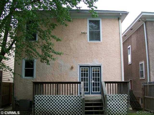 1418 Decatur Street Richmond, VA 23224 - Photo 7 of 9 Exterior Back - deck view