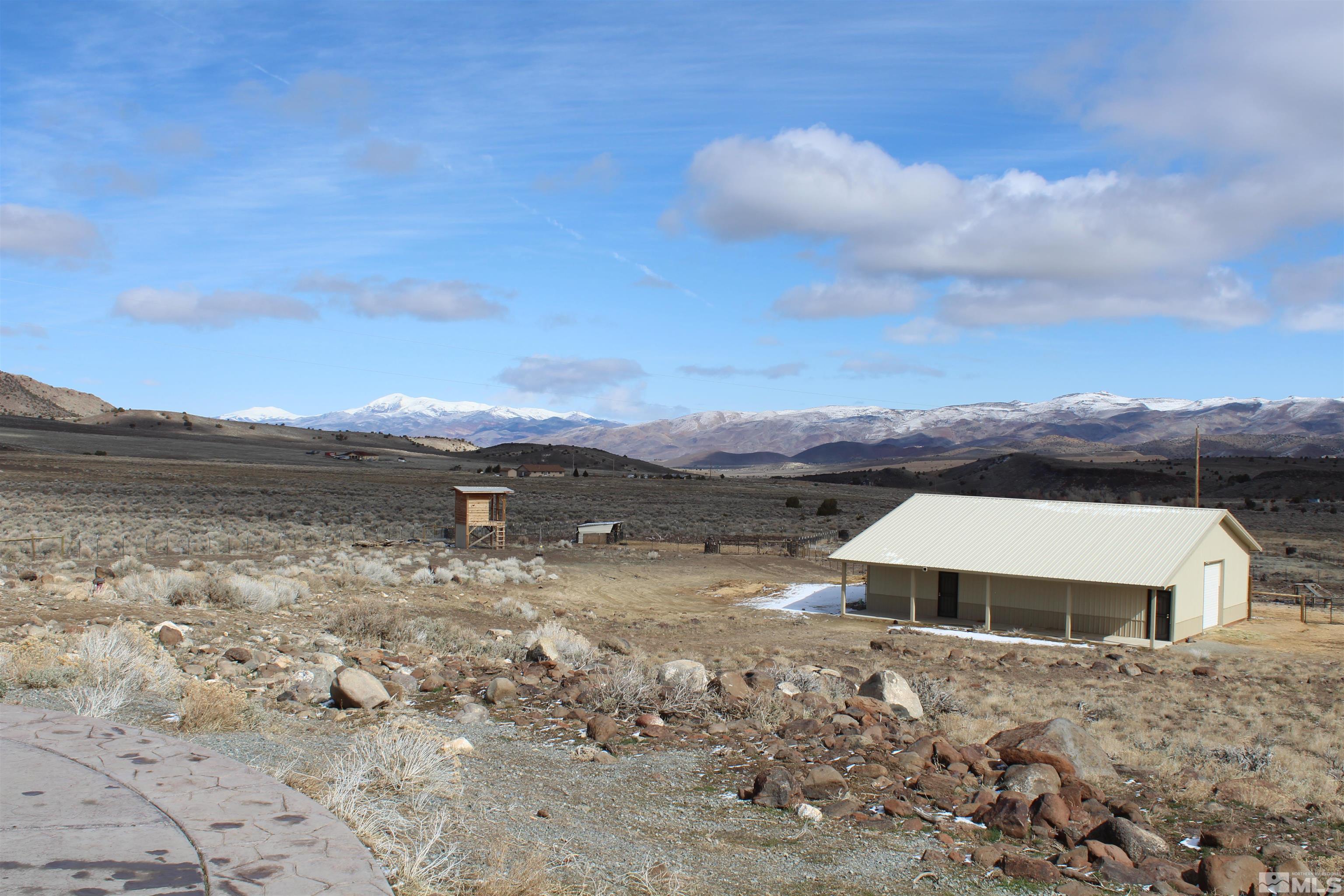 3355 Basque Oven Road Reno, NV 89510 - Photo 35 of 40 a view of a dry yard with wooden fence