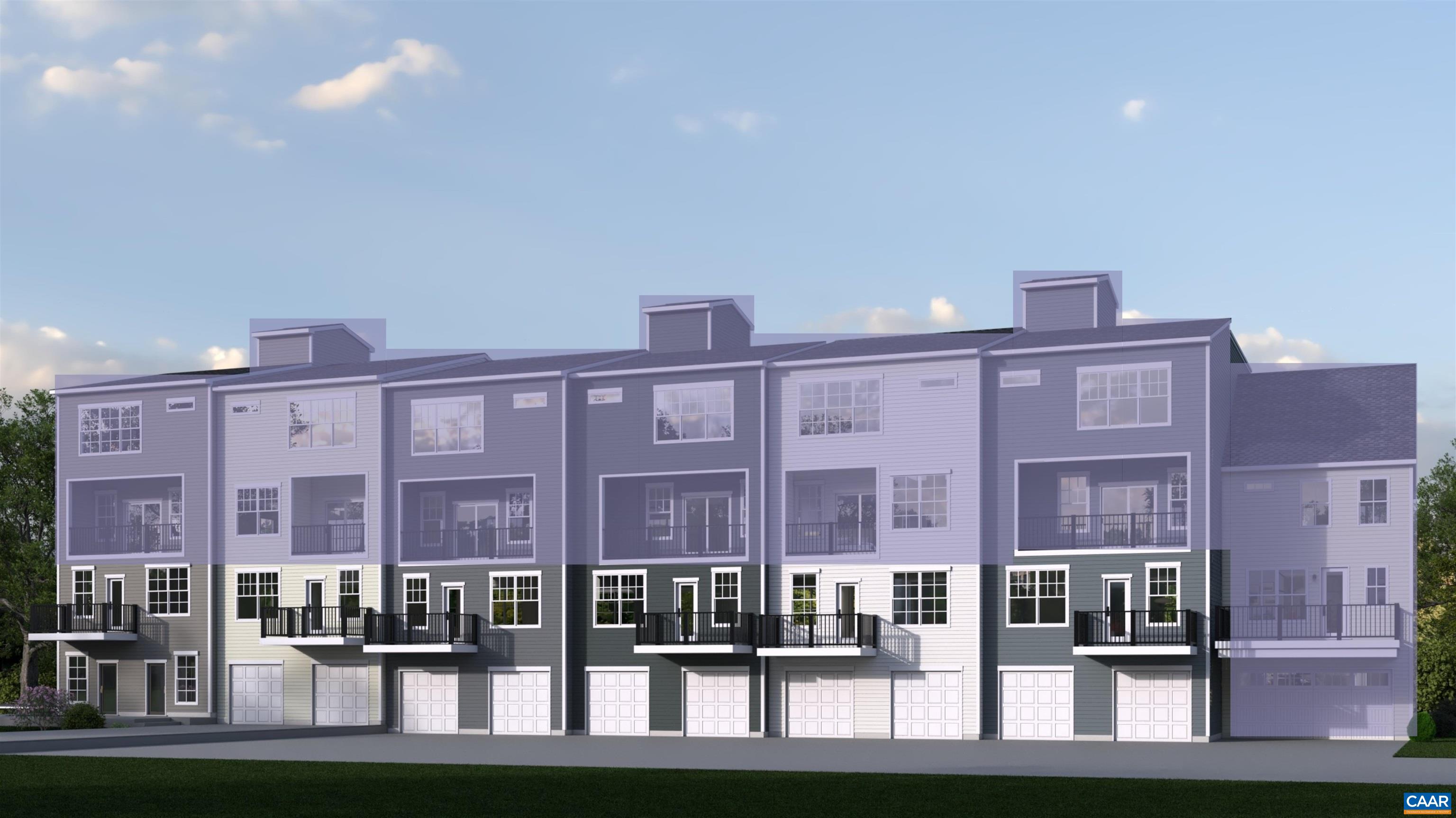 6 B Ryan Way Charlottesville, VA 22911 - Photo 9 of 10 a front view of a building with street view and lake view