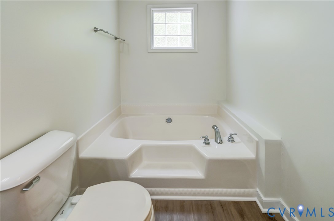 3820 Mt Pleasant Road Providence Forge, VA 23140 - Photo 14 of 40 a bathroom with a sink and a toilet
