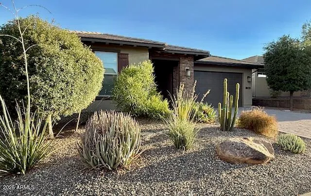 a view of outdoor space and garden