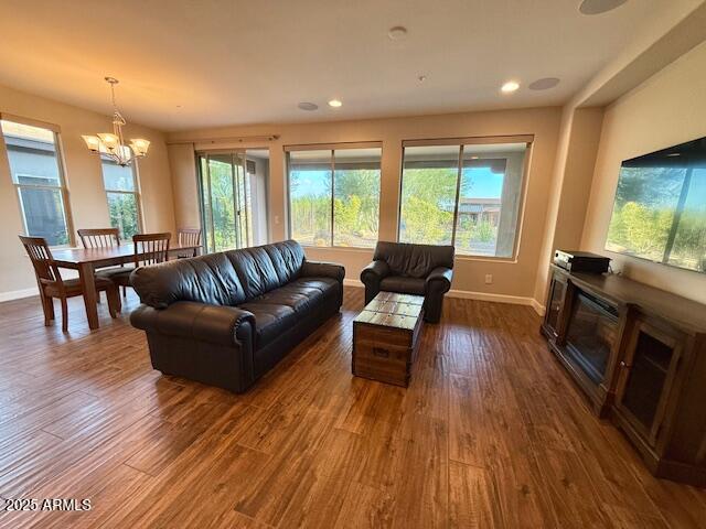 17259 East Woolsey Way Rio Verde, AZ 85263 - Photo 5 of 28 a living room with furniture and a flat screen tv