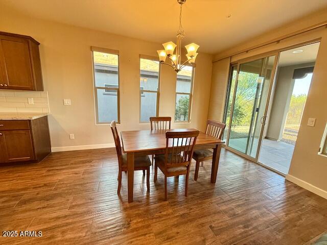 17259 East Woolsey Way Rio Verde, AZ 85263 - Photo 6 of 28 a view of a dining room with furniture window and wooden floor