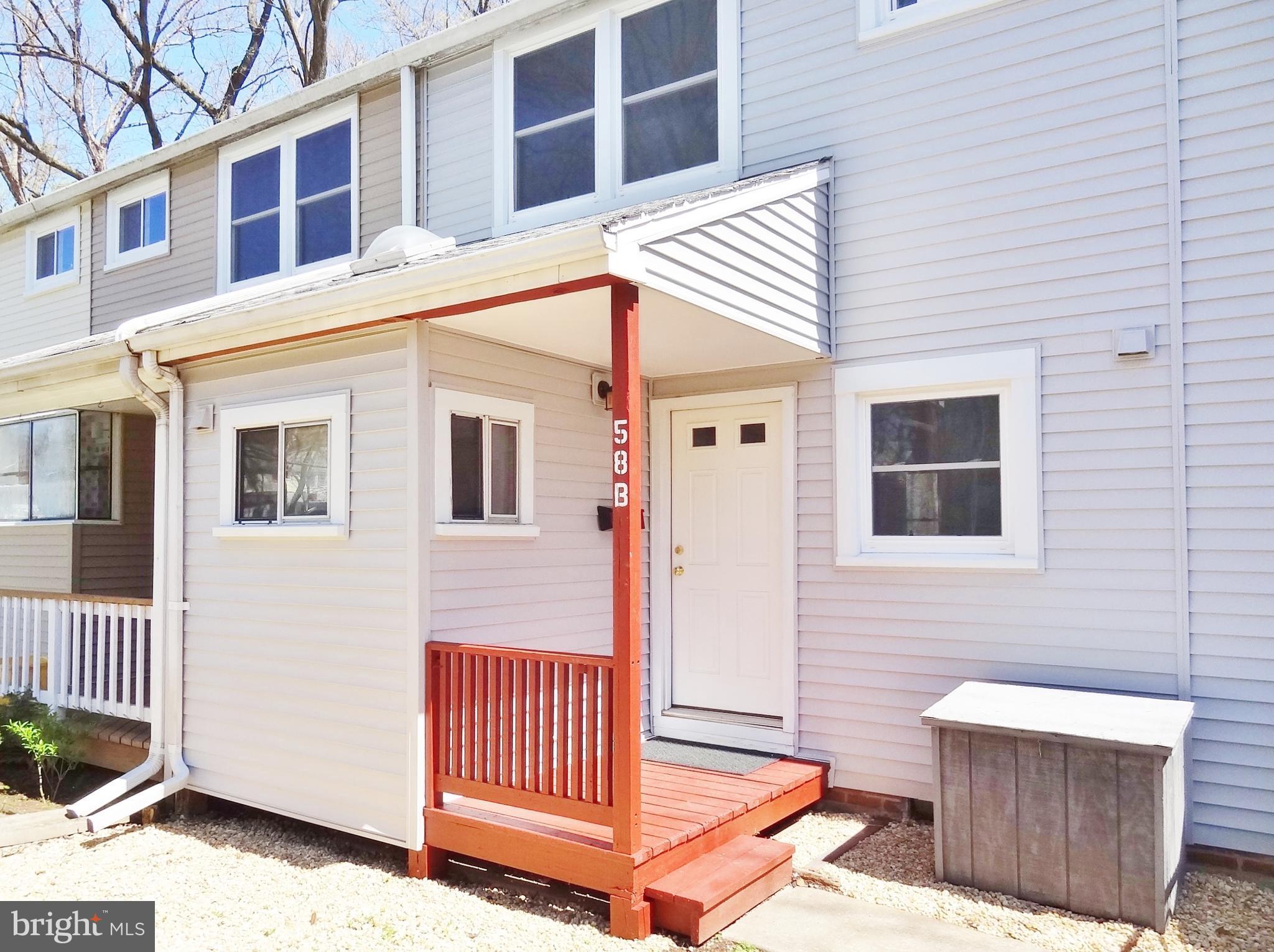 58 Ridge Road, Unit B Greenbelt, MD 20770 - Photo 1 of 15 Front porch and addition