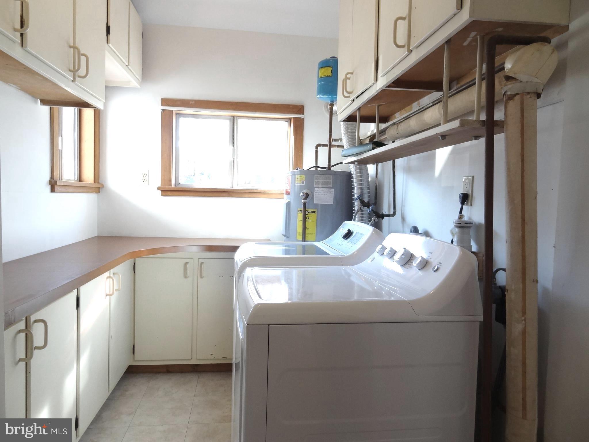 58 Ridge Road, Unit B Greenbelt, MD 20770 - Photo 9 of 15 Front addition - laundry, cabinets and workspace