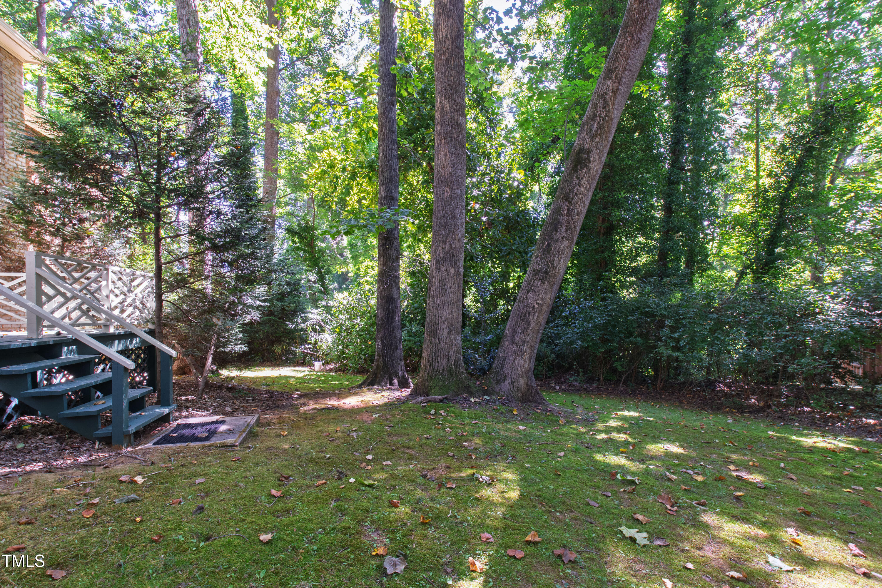 409 Smith Avenue, Unit 102 Chapel Hill, NC 27516 - Photo 31 of 35 a view of outdoor space with deck and yard