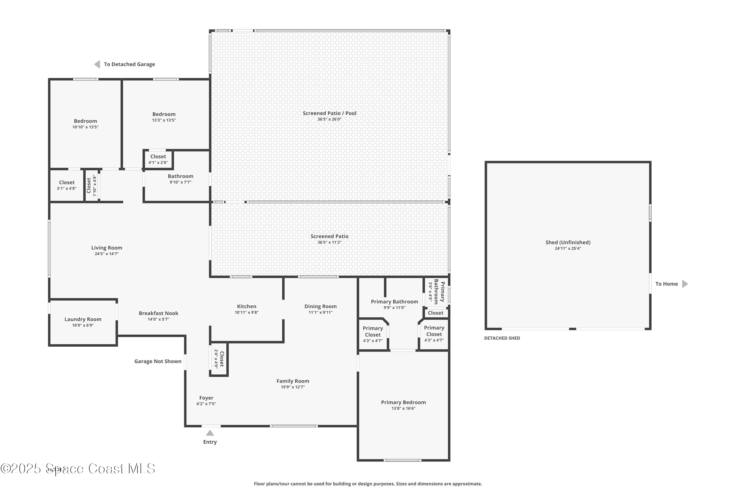 1873 Carrin Street Deltona, FL 32738 - Photo 53 of 54 a picture of a bathroom with a shower