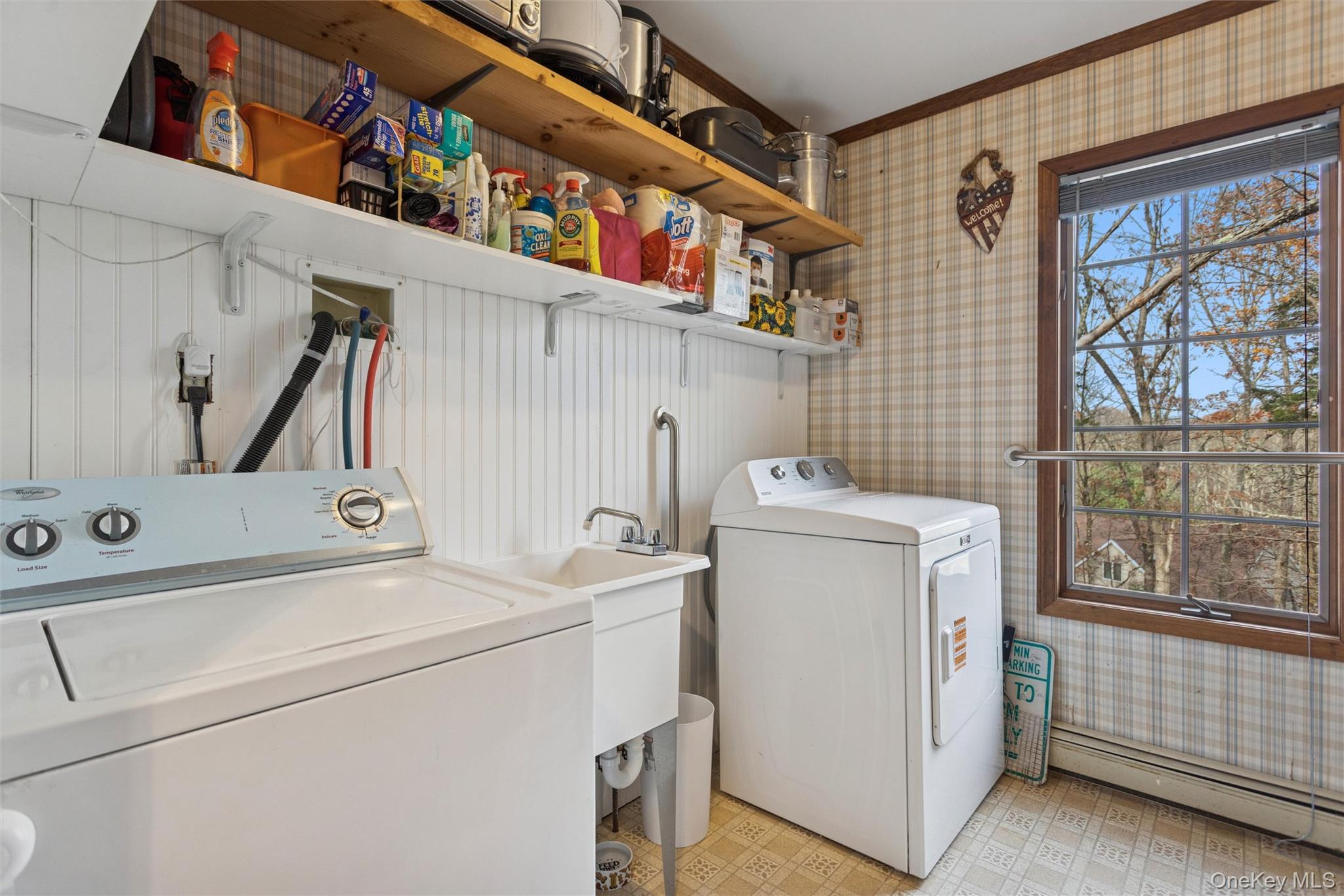 686 Traver Road Pleasant Valley, NY 12569 - Photo 12 of 37 a utility room with dryer and washer