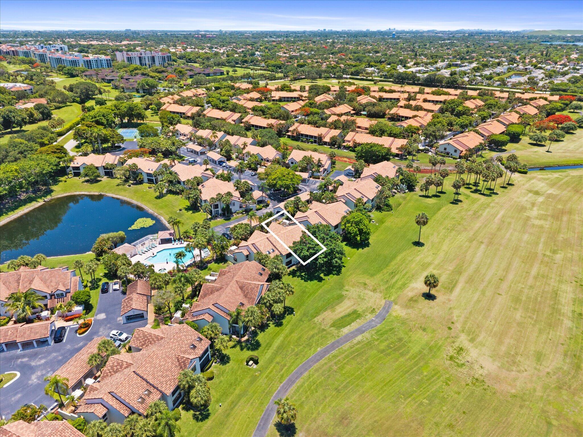 7884 Seville Place, Unit 1302 Boca Raton, FL 33433 - Photo 26 of 34 Aerial Neighborhood