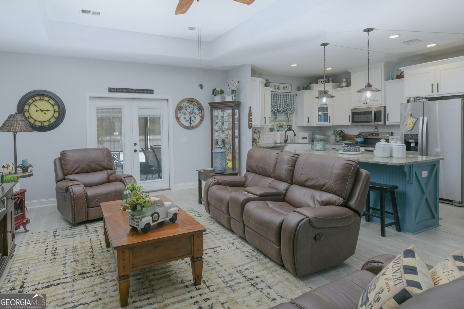 107 Elmo H Circle St. Marys, GA 31558 - Photo 15 of 31 a living room with furniture kitchen view and a table