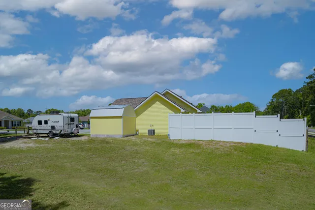 a view of outdoor space and yard