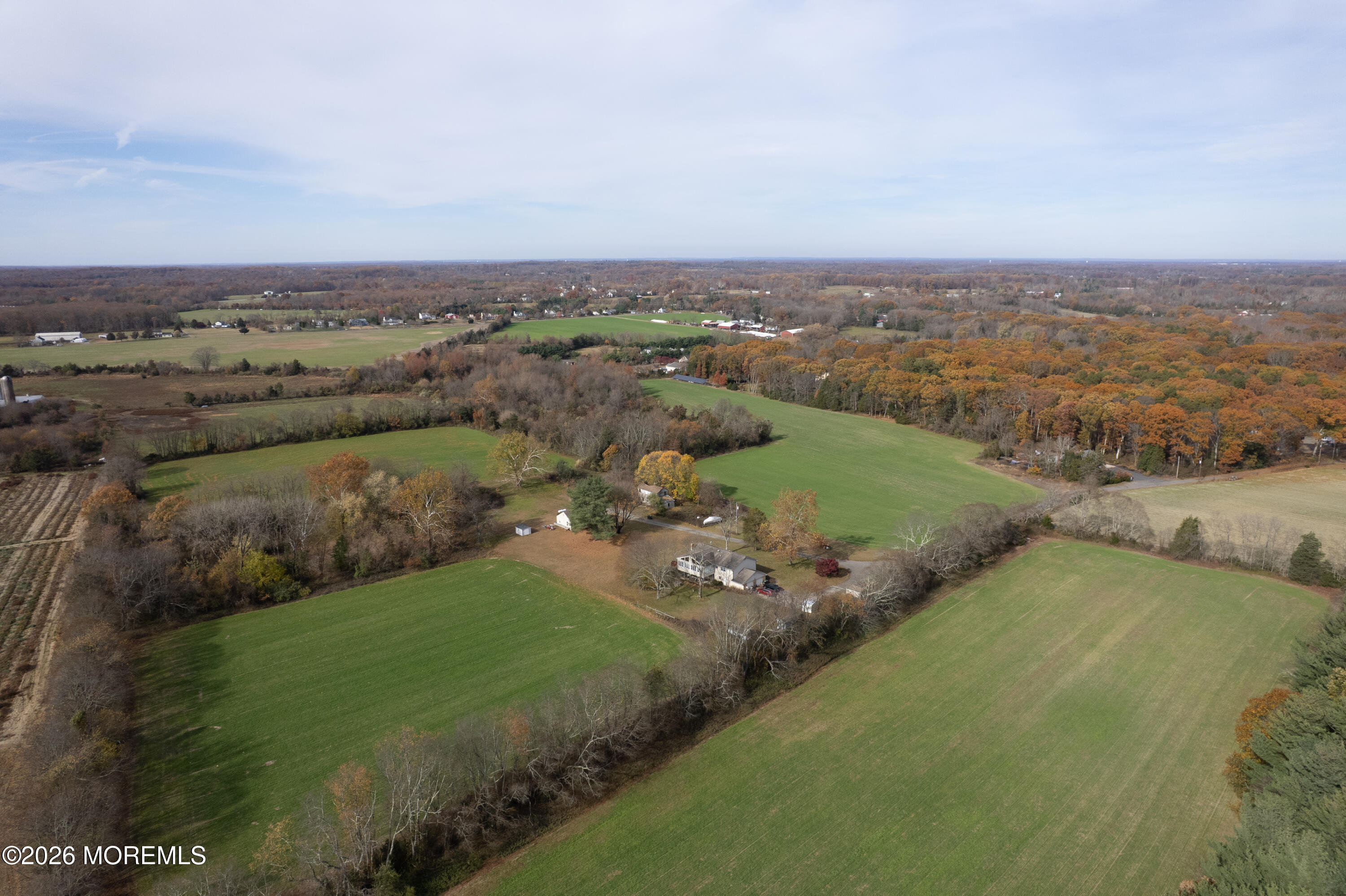 170-174 West Millstream Road Cream Ridge, NJ 08514 - Photo 13 of 105 an aerial view of a houses with outdoor space
