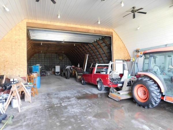 8388 South Brooklyn Road Rochelle, IL 61068 - Photo 29 of 32 a view of car garage