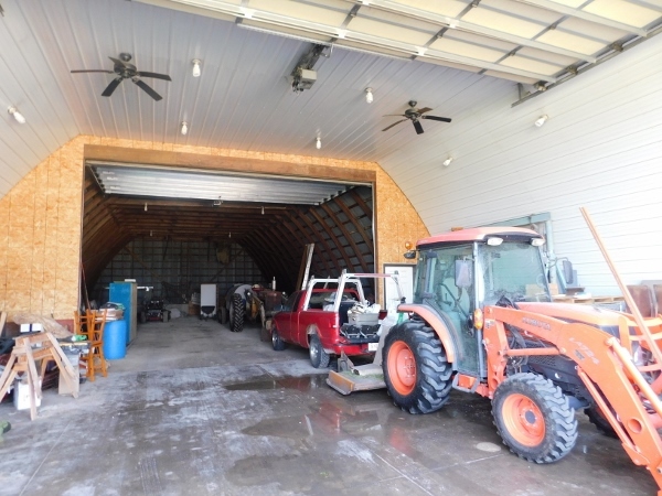 8388 South Brooklyn Road Rochelle, IL 61068 - Photo 30 of 32 a view of car garage